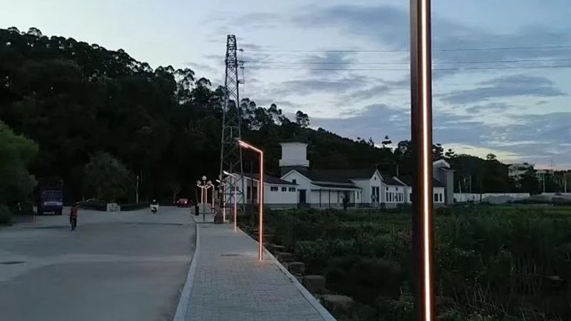 农村道路照明改造方案推荐